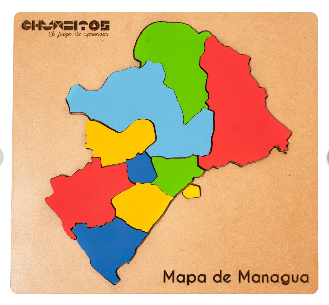 Mapa de Managua